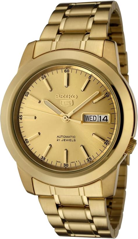 gold tone stainless steel|gold tone stainless steel seiko.